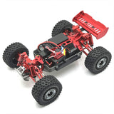 Maxbell Aluminium Rear Gearbox Cover Replaces for H6V3 M162 M163 1/16 RC Crawler Car Red