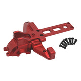 Maxbell Aluminium Rear Gearbox Cover Replaces for H6V3 M162 M163 1/16 RC Crawler Car Red