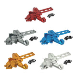 Maxbell Aluminium Rear Gearbox Cover Replaces for H6V3 M162 M163 1/16 RC Crawler Car Red
