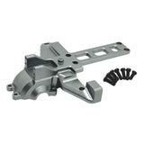 Maxbell Aluminium Rear Gearbox Cover Replaces for H6V3 M162 M163 1/16 RC Crawler Car Gray