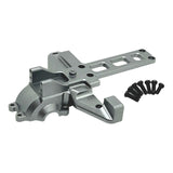 Maxbell Aluminium Rear Gearbox Cover Replaces for H6V3 M162 M163 1/16 RC Crawler Car Gray