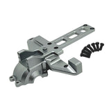 Maxbell Aluminium Rear Gearbox Cover Replaces for H6V3 M162 M163 1/16 RC Crawler Car Gray