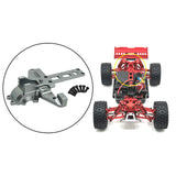 Maxbell Aluminium Rear Gearbox Cover Replaces for H6V3 M162 M163 1/16 RC Crawler Car Gray