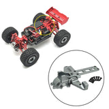 Maxbell Aluminium Rear Gearbox Cover Replaces for H6V3 M162 M163 1/16 RC Crawler Car Gray