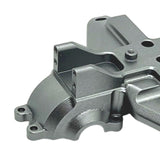 Maxbell Aluminium Rear Gearbox Cover Replaces for H6V3 M162 M163 1/16 RC Crawler Car Gray
