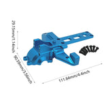 Maxbell Aluminium Rear Gearbox Cover Replaces for H6V3 M162 M163 1/16 RC Crawler Car Blue