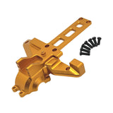 Maxbell Aluminium Rear Gearbox Cover Replaces for H6V3 M162 M163 1/16 RC Crawler Car Gold