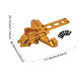 Maxbell Aluminium Rear Gearbox Cover Replaces for H6V3 M162 M163 1/16 RC Crawler Car Gold