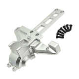 Maxbell Aluminium Rear Gearbox Cover Replaces for H6V3 M162 M163 1/16 RC Crawler Car Argent