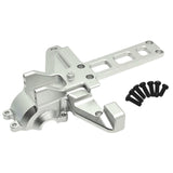 Maxbell Aluminium Rear Gearbox Cover Replaces for H6V3 M162 M163 1/16 RC Crawler Car Argent