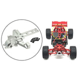 Maxbell Aluminium Rear Gearbox Cover Replaces for H6V3 M162 M163 1/16 RC Crawler Car Argent