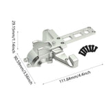 Maxbell Aluminium Rear Gearbox Cover Replaces for H6V3 M162 M163 1/16 RC Crawler Car Argent