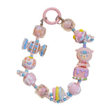 Maxbell Bag Pendant Doll Accessories Phone Charm with Beads for Kids Adults Children Style A