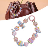 Maxbell Bag Pendant Doll Accessories Phone Charm with Beads for Kids Adults Children Style A