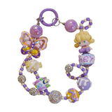 Maxbell Bag Pendant Doll Accessories Phone Charm with Beads for Kids Adults Children Style B