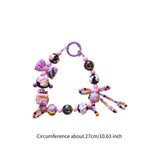 Maxbell Bag Pendant Doll Accessories Phone Charm with Beads for Kids Adults Children Style D