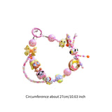 Maxbell Bag Pendant Doll Accessories Phone Charm with Beads for Kids Adults Children Style F