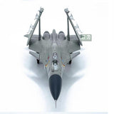 Maxbell 1:100 Scale Fighter Model Collection Alloy Airplane Model for Bar Home Shelf