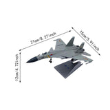 Maxbell 1:100 Scale Fighter Model Collection Alloy Airplane Model for Bar Home Shelf