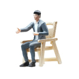 Maxbell 1/64 Businessman Figure Tiny People Model for Micro Landscapes Diorama Decor