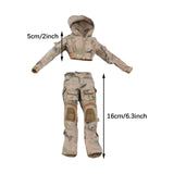 Maxbell 1:6 Jacket with Trouser Retro Uniforms Suit for 12" Figures Body Accessories