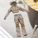 Maxbell 1:6 Jacket with Trouser Retro Uniforms Suit for 12" Figures Body Accessories