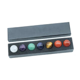 Maxbell 7 Pieces Gemstones Ball Set Creative Handmade Round Ball Crystals for Office