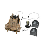Maxbell 1/6 Outerwear Vest Communication Device for 12'' Male Dolls Figure Accessory