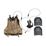 Maxbell 1/6 Outerwear Vest Communication Device for 12'' Male Dolls Figure Accessory