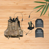 Maxbell 1/6 Outerwear Vest Communication Device for 12'' Male Dolls Figure Accessory