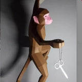 Maxbell 3D Monkey Paper Model Gift Wall Decor Paper Craft for Bedroom Office Library