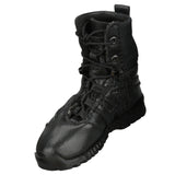 Maxbell 1:6 Scale Shoes 5cm PU Leather Boots for 12 inch Male Action Figures (Black)