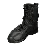 Maxbell 1:6 Scale Shoes 5cm PU Leather Boots for 12 inch Male Action Figures (Black)
