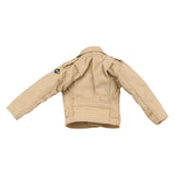 Maxbell 1/6 Scale Male Uniform Coat Uniform Jacket for 12 inch Action Figure (Brown)