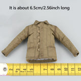 Maxbell 1:12 Male Figure Clothes Coat Handmade for 6inch Male Action Figures Clothes