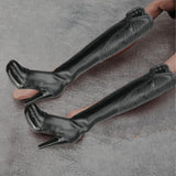 Maxbell 1:6 Scale Solider Boots High Top Boots for 12" Doll Model Action Figure Body