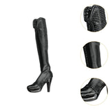 Maxbell 1:6 Scale Solider Boots High Top Boots for 12" Doll Model Action Figure Body