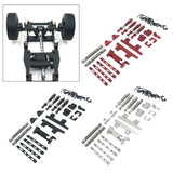 Maxbell RC Car Upgrade Spare Kits Sturdy Metal for 1/12 MN82 LC79 RC Vehicles RC Car red