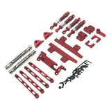 Maxbell RC Car Upgrade Spare Kits Sturdy Metal for 1/12 MN82 LC79 RC Vehicles RC Car red