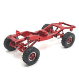 Maxbell RC Car Upgrade Spare Kits Sturdy Metal for 1/12 MN82 LC79 RC Vehicles RC Car red