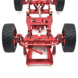 Maxbell RC Car Upgrade Spare Kits Sturdy Metal for 1/12 MN82 LC79 RC Vehicles RC Car red