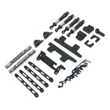 Maxbell RC Car Upgrade Spare Kits Sturdy Metal for 1/12 MN82 LC79 RC Vehicles RC Car black
