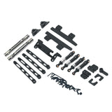 Maxbell RC Car Upgrade Spare Kits Sturdy Metal for 1/12 MN82 LC79 RC Vehicles RC Car black