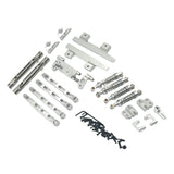 Maxbell RC Car Upgrade Spare Kits Sturdy Metal for 1/12 MN82 LC79 RC Vehicles RC Car argent