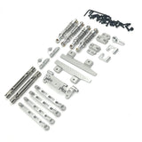 Maxbell RC Car Upgrade Spare Kits Sturdy Metal for 1/12 MN82 LC79 RC Vehicles RC Car argent