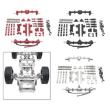 Maxbell RC Car Upgrade Spare Kits Replace RC Upgrade for 1/12 MN82 LC79 RC Hobby Car red