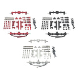 Maxbell RC Car Upgrade Spare Kits Replace RC Upgrade for 1/12 MN82 LC79 RC Hobby Car red