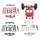 Maxbell RC Car Upgrade Spare Kits Replace RC Upgrade for 1/12 MN82 LC79 RC Hobby Car red