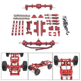Maxbell RC Car Upgrade Spare Kits Replace RC Upgrade for 1/12 MN82 LC79 RC Hobby Car red