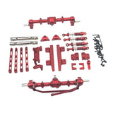 Maxbell RC Car Upgrade Spare Kits Replace RC Upgrade for 1/12 MN82 LC79 RC Hobby Car red